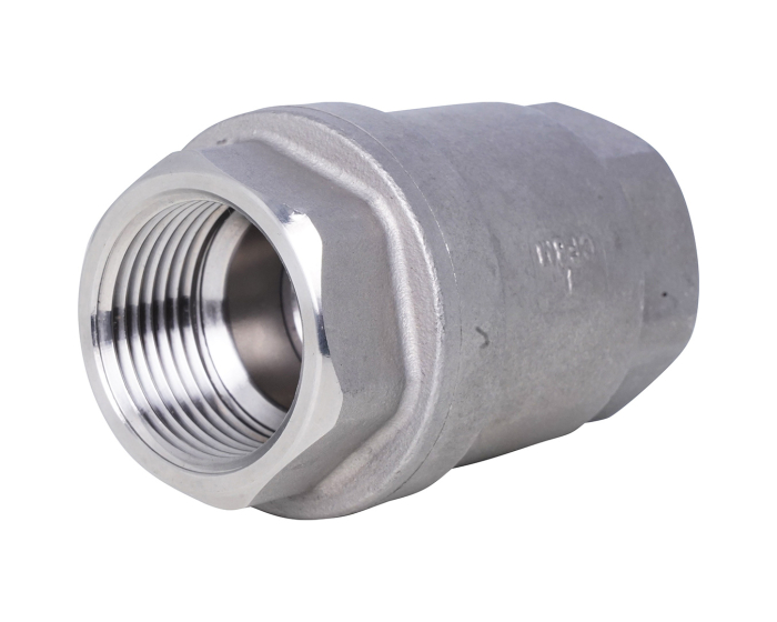 Stainless steel spring check valve metal seat 3291 BSP 1/4''
